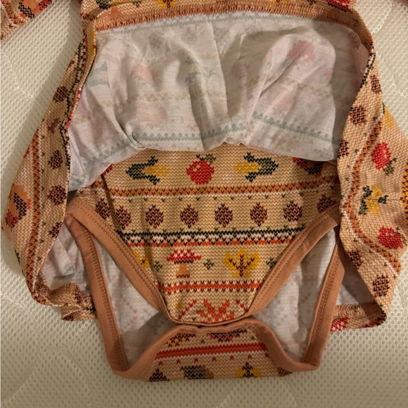 Little Sleepies Twirl Dress with Bodysuit - Picture 2 of 4